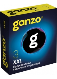 Презервативы увеличенного размера Ganzo XXL - 3 шт. - Ganzo - купить с доставкой в Тюмени