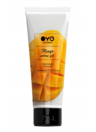 Лубрикант на водной основе OYO Aroma Gel Mango с ароматом манго - 75 мл. - OYO - купить с доставкой в Тюмени