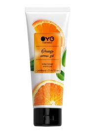 Лубрикант на водной основе OYO Aroma Gel Orange с ароматом апельсина - 75 мл. - OYO - купить с доставкой в Тюмени