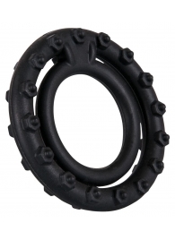 Чёрное кольцо для пениса Steely Cockring - Orion - в Тюмени купить с доставкой