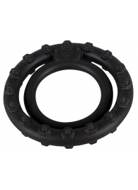 Чёрное кольцо для пениса Steely Cockring - Orion - в Тюмени купить с доставкой