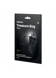 Черный мешочек для хранения игрушек Treasure Bag L - Satisfyer - купить с доставкой #SOTBIT_REGIONS_UF_V_REGION_NAME#