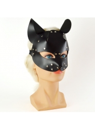 Черная кржаная маска Pussy - Sitabella - купить с доставкой в Тюмени