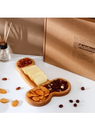 Деревянное блюдо для подачи в форме члена (32,5 х 20 х 1,7 см) - Сима-Ленд - купить с доставкой в Тюмени