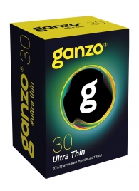 Супертонкие презервативы Ganzo Ultra thin - 30 шт. - Ganzo - купить с доставкой в Тюмени