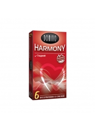 Гладкие презервативы Domino Harmony - 6 шт. - Domino - купить с доставкой в Тюмени