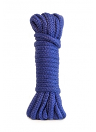 Синяя веревка Bondage Collection Blue - 9 м. - Lola Games - купить с доставкой в Тюмени