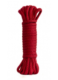 Красная веревка Bondage Collection Red - 9 м. - Lola Games - купить с доставкой в Тюмени