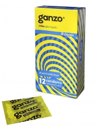 Классические презервативы с обильной смазкой Ganzo Classic - 12 шт. - Ganzo - купить с доставкой в Тюмени