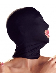 Черная закрытая маска с отверстием для рта - Orion - купить с доставкой в Тюмени