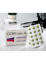 Средство для пролонгации близости CORrige A - 45 драже (509 мг.) - Milan Arzneimittel GmbH - купить с доставкой в Тюмени