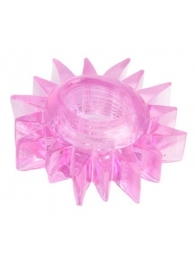 Розовое эрекционное кольцо - Toyfa Basic - в Тюмени купить с доставкой