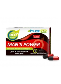 Возбуждающее средство Man’s power - 10 капсул (+1 в подарок) - SuperCaps - купить с доставкой в Тюмени