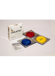 Разноцветные ароматизированные презервативы Unilatex Multifruits - 3 шт. - Unilatex - купить с доставкой в Тюмени