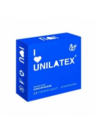 Классические презервативы Unilatex Natural Plain - 3 шт. - Unilatex - купить с доставкой в Тюмени