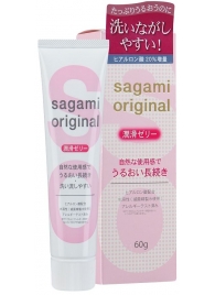 Гель-смазка на водной основе Sagami Original - 60 гр. - Sagami - купить с доставкой в Тюмени