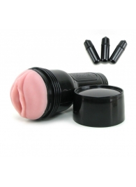 Мастурбатор-вагина Fleshlight - Vibro Pink Lady Touch с вибрацией - Fleshlight - в Тюмени купить с доставкой