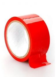 Красная лента для связывания Bondage Tape Red - Shots Media BV - купить с доставкой в Тюмени