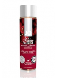 Лубрикант на водной основе с ароматом вишни JO Flavored Cherry Burst - 120 мл. - System JO - купить с доставкой в Тюмени