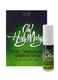 Масло унисекс с эффектом вибрации Oh! Holy Mary - 6 мл. - Nuei cosmetics - купить с доставкой в Тюмени