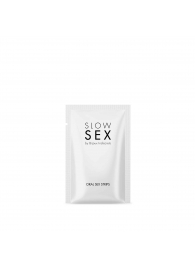 Полоски для орального секса Slow Sex Oral Sex Strips - 7 шт. - Bijoux Indiscrets - купить с доставкой в Тюмени