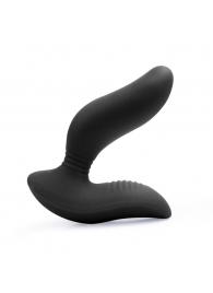 Черный вибромассажер простаты 3,5’’ Curve P-spot Massager - 12 см. - Erokay - в Тюмени купить с доставкой