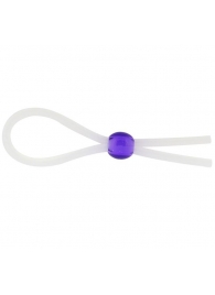 Прозрачное лассо с фиолетовой бусиной SILICONE COCK RING WITH BEAD LAVENDER - NMC - #SOTBIT_REGIONS_UF_V_REGION_NAME# купить с доставкой
