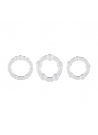 Набор из 3 эрекционных колец Erection Rings Set - Selopa - в Тюмени купить с доставкой