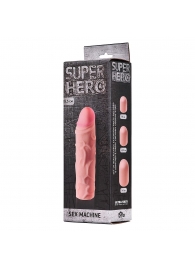 Фаллоудлинитель SUPER HERO Sex Machine - 15,5 см. - Lola Games - в Тюмени купить с доставкой