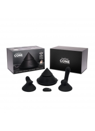 Конусный вибромассажер Cowgirl Cone с 2 насадками - CowGirl - купить с доставкой в Тюмени