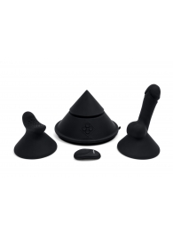 Конусный вибромассажер Cowgirl Cone с 2 насадками - CowGirl - купить с доставкой в Тюмени