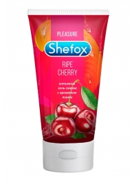 Интимная гель-смазка Shefox «Спелая вишня» - 50 мл. - Shefox - купить с доставкой в Тюмени