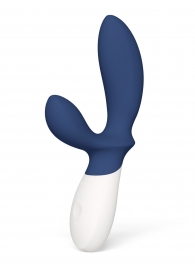 Синий вибромассажер простаты Lelo Loki Wave 2 - 19,6 см. - Lelo - в Тюмени купить с доставкой