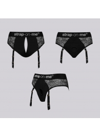 Трусики для фиксации насадок Strap-on-me Harness Lingerie Diva XS - Strap-on-me - купить с доставкой в Тюмени