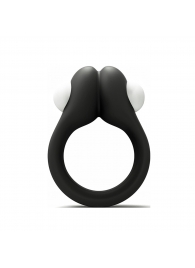 Черное эрекционное кольцо Zippy Vibrating Ring With Bullet - Adrien Lastic - в Тюмени купить с доставкой
