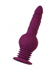 Фиолетовая мини-машина для секса Striker с пультом ДУ - 23,5 см. - ToyFa - купить с доставкой в Тюмени