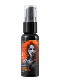 Гель с эффектом вибрации Volcano Of Passion со вкусом вишни - 25 мл. - Erotist Lubricants - купить с доставкой в Тюмени