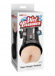 Мастурбатор-анус в колбе Super Banging Butthole - Pipedream - в Тюмени купить с доставкой