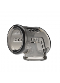 Дымчатая насадка на пенис и мошонку - Baile - в Тюмени купить с доставкой