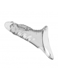 Прозрачная насадка на пенис - 22 см. - Baile - в Тюмени купить с доставкой