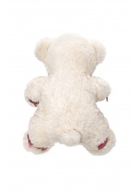 Бондажный набор: белый мишка с розовыми оковами и наручниками - Pecado - купить с доставкой в Тюмени