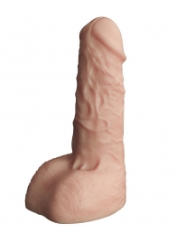 Телесный фаллоудлинитель с мошонкой Cock Next - 17 см. - LOVETOY (А-Полимер) - в Тюмени купить с доставкой
