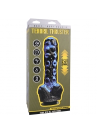 Черно-синяя мини-машина на присоске Tendril Thruster - 21,6 см. - Doc Johnson - купить с доставкой в Тюмени