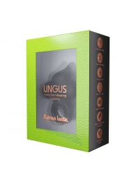 Черное эрекционное кольцо Lingus с вибрацией - Adrien Lastic - в Тюмени купить с доставкой