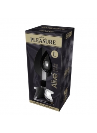 Серебристая анальная втулка с прозрачным кристаллом Mini Metal Butt Plug Size L - 9 см. - Adrien Lastic в Тюмени Серебристая анальная втулка с прозрачным кристаллом Mini Metal Butt Plug Size L - 9 см. - Adrien Lastic