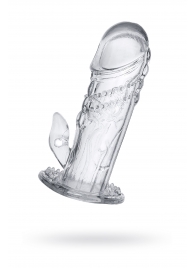 Прозрачная насадка на пенис Uco - 13 см. - A-toys - в Тюмени купить с доставкой