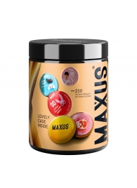 Точечные презервативы MAXUS 2000 Amazing Dots с железным кейсом - 15 шт. - Maxus - купить с доставкой в Тюмени