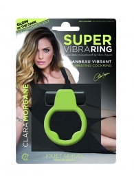 Люминесцентное эрекционное виброкольцо Super - Clara Morgane - в Тюмени купить с доставкой