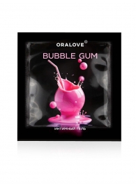 Саше съедобной оральной смазки OraLove с ароматом бабл-гам - 3 гр. - Биоритм - купить с доставкой в Тюмени