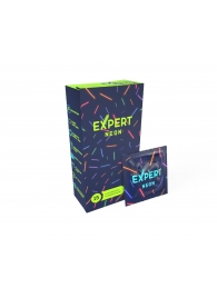 Светящиеся в темноте презервативы Expert Neon - 15 шт. - Expert - купить с доставкой в Тюмени